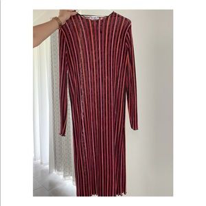 Size small Zara long shirt dress